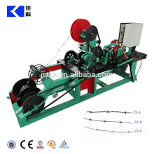 High speed single stands barbed wire making machine